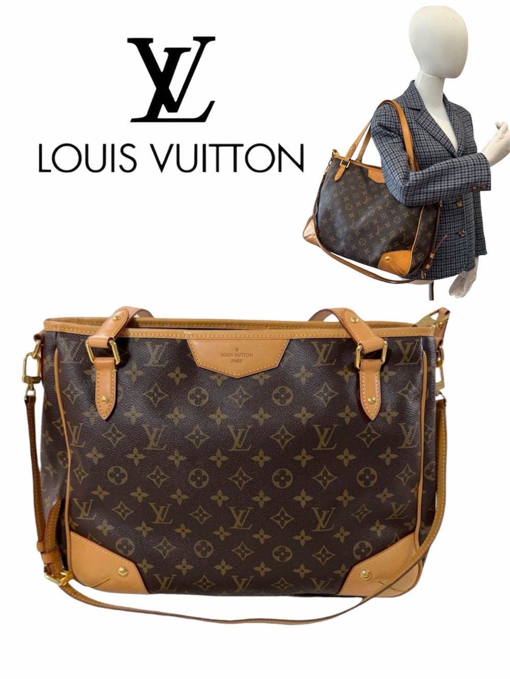 🧡Louis Vuitton Monogram Canvas Estrela MM Shoulder Bag✨